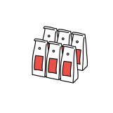 מארז 6 ק"ג פולי קפה- בלנד הבית