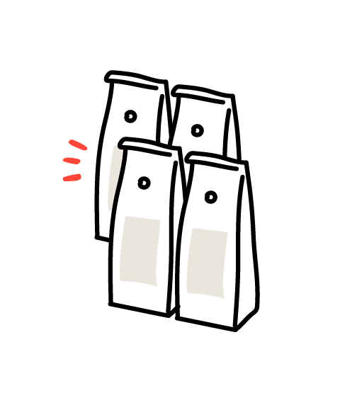 פולי קפה טריים Process steps item image 2