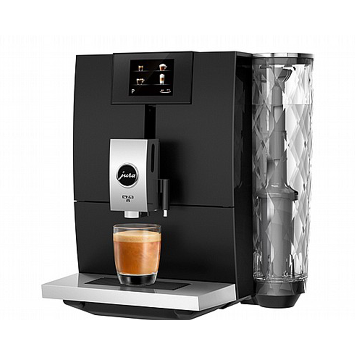 מכונת קפה One Touch Cappuccino &ndash; בצבע שחור Jura Ena 8&nbsp;&nbsp;