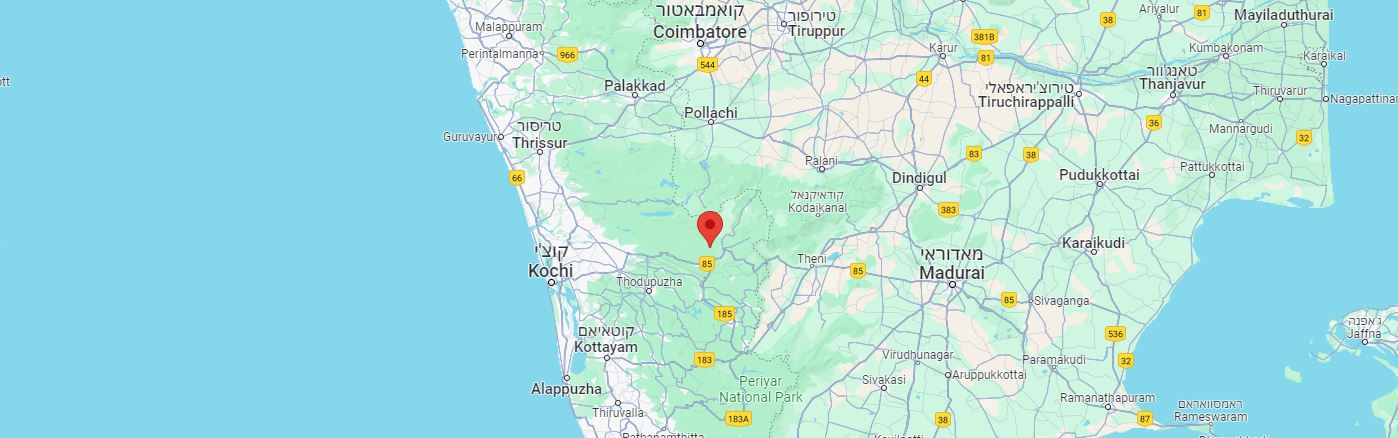 מפה של מיקום החווה